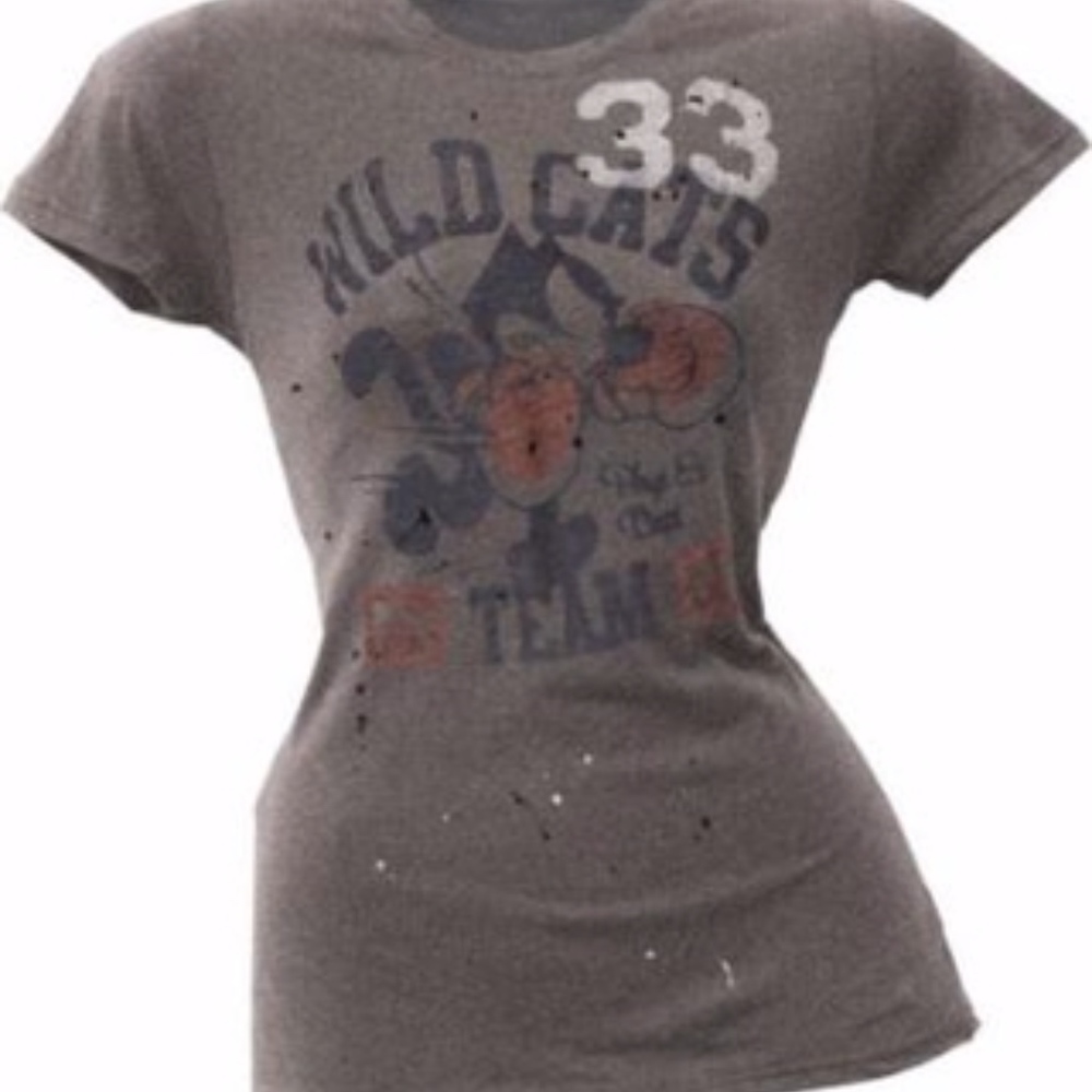 Junk Food | Gray Felix the Cat short sleeve tee